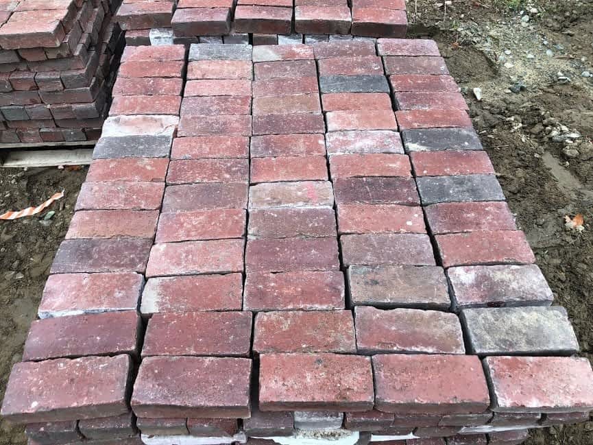 Reclaimed Brick Antique Boston Brick Pavers Stone Curators