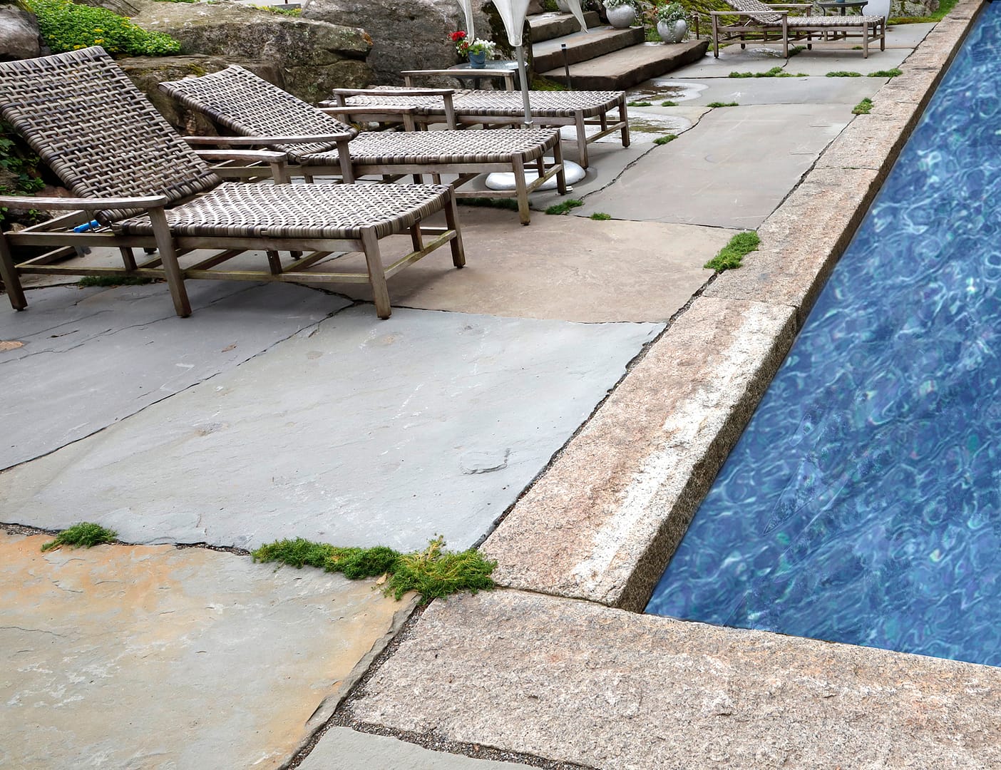 Stone-Curators-Reclaimed-Granite-Pool-Coping-Bluestone-Pool-Deck