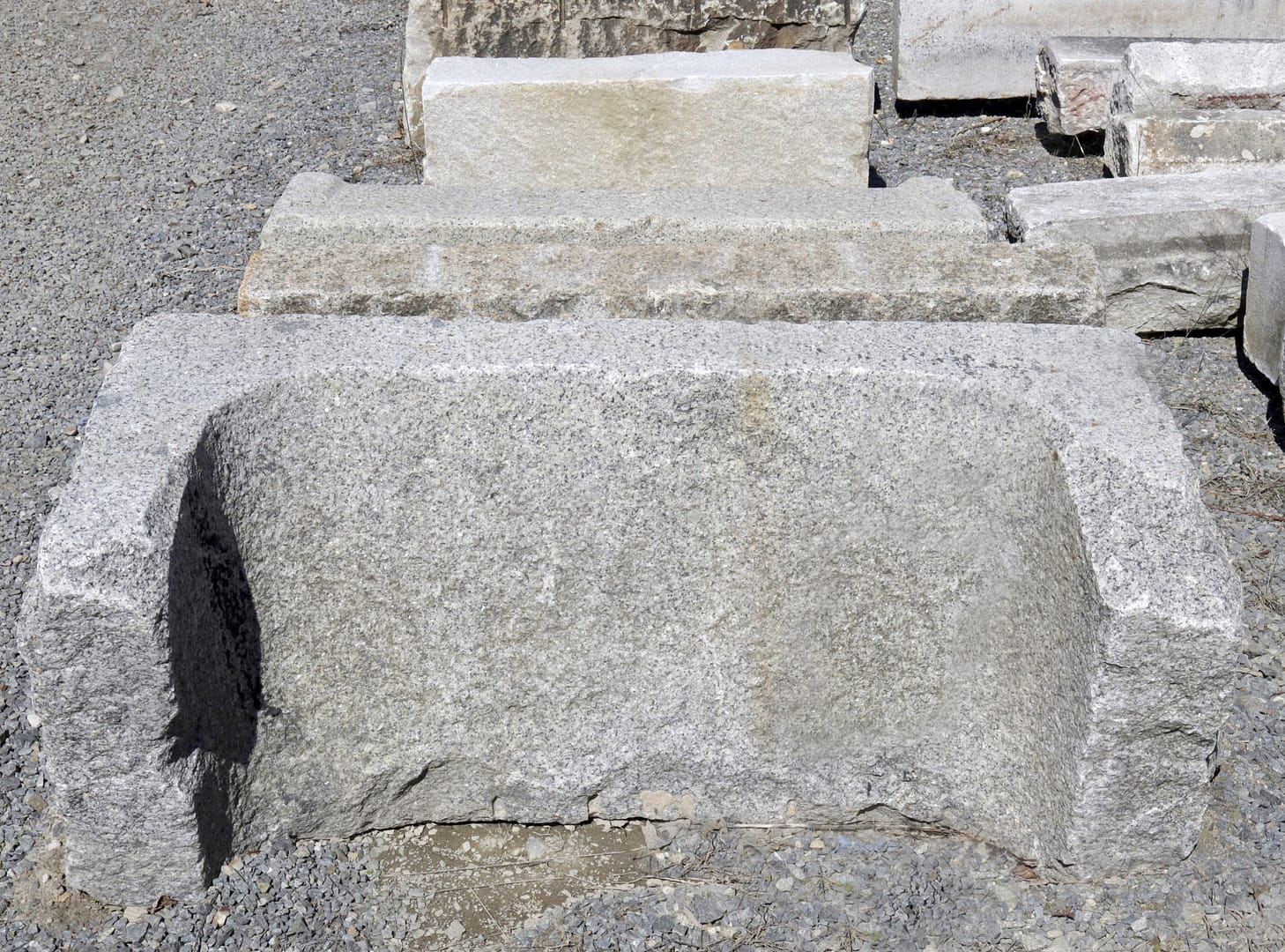 Drain invert in yard