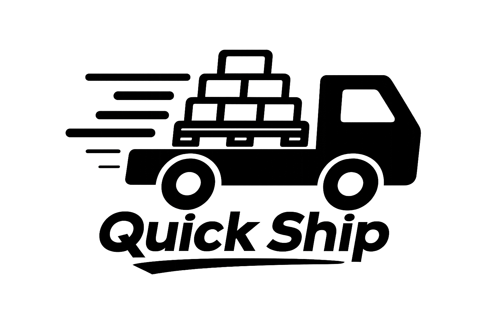 Quick Ship Black No Background 1 1