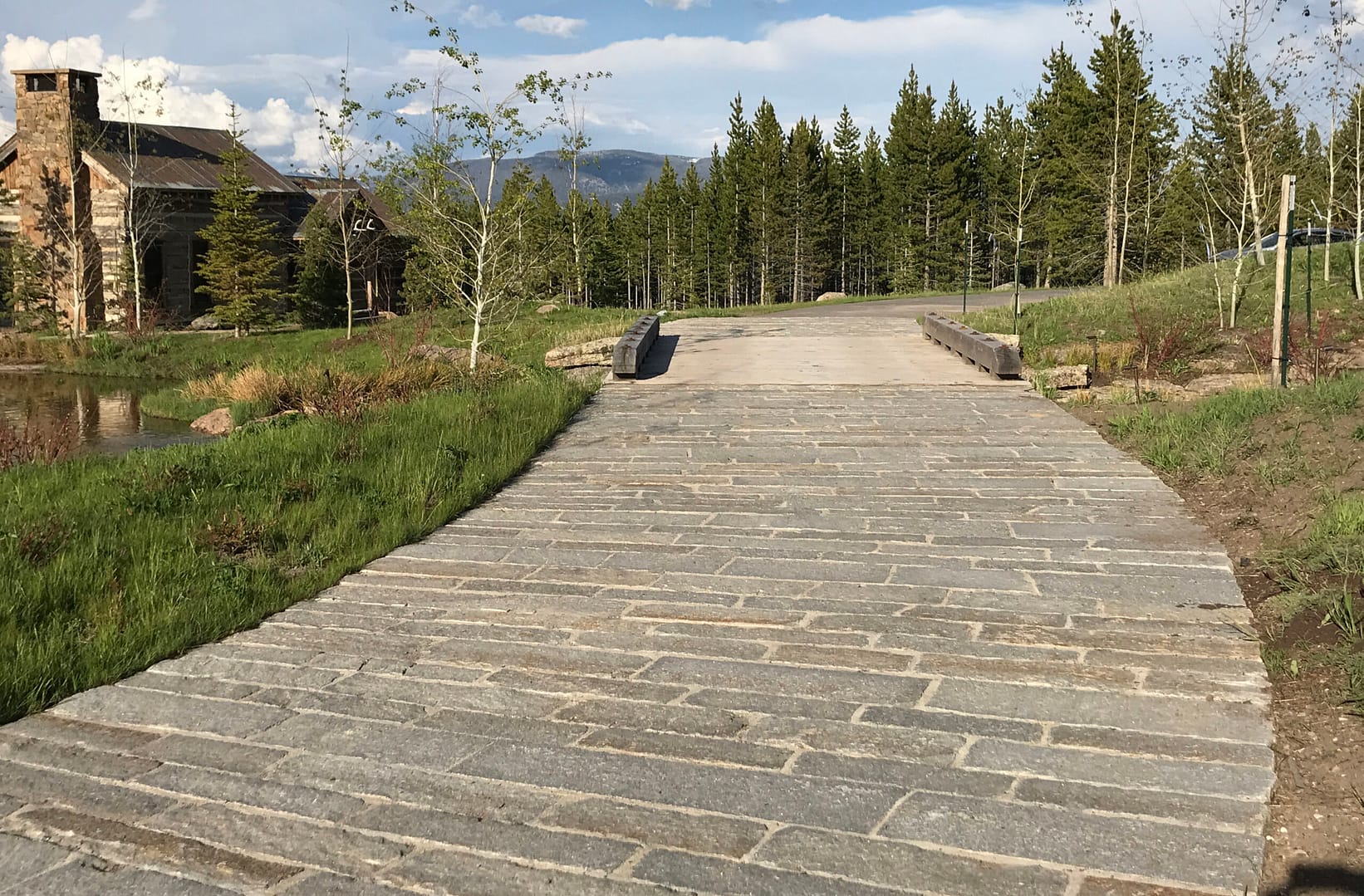 Reclaimed Plank Pavers Driveway Stone Curators