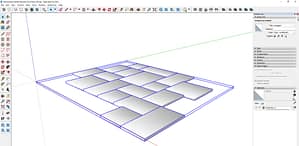 Dimensional Ashlar Random Five Piece-3D-#3