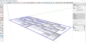 Dimensional Ashlar Random Five Piece-3D-#4