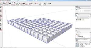 Grid-Pattern-Cubes-3D-#5
