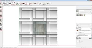 Bluestone Basket Weave - Large Format-3D-#1