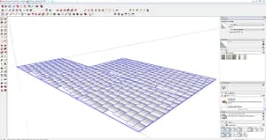 Bluestone Unique Herringbone - Large Format-3D-#5