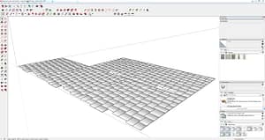 Bluestone Unique Herringbone - Large Format-3D-#6