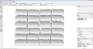 Cobblestone-Grid-Pattern-Narrow-Side-Up-3D-#1