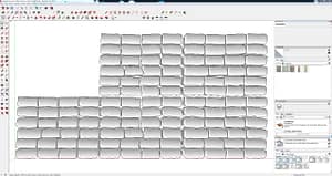 Cobblestone-Grid-Pattern-Narrow-Side-Up-3D-#7