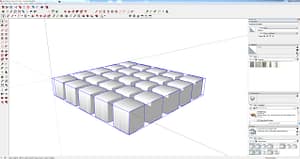 Grid-Pattern-Cubes-3D-#3