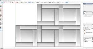 Paving-Stones-Squares-Rectangles-Dimensional-Basket-Weave-tight-joints-3D-#7