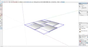 Paving-Stones-Squares-Rectangles-Dimensional-Tear-Drop-tight-joints-3D-#3