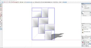 Veneer-Dimensional-Unique-Herringbone-Tall-tight-joints-3D-#3