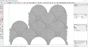 Cobblestone-Fan-Pattern-3D-#7