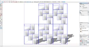 Veneer-Dimensional-Unique-Herringbone-Tall-tight-joints-3D-#5