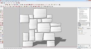 Veneer-Quarried-Snapped-Roughly-Square-Roughly-Rectangular-3D-#1