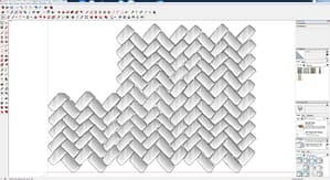 Cobbles-Herringbone-Pattern-Narrow-Side-Up-tight-joints-3D-#7