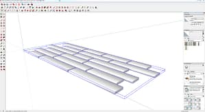 Paving-Stones-Squares-Rectangles-Dimensional-Planks-12-inch-wide-random-lengths-30-to-72-inches-3D-#3