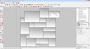 Paving-Stones-Squares-Rectangles-Dimensional-Tight-Joints-3D-#1