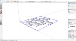 Paving-Stones-Squares-Rectangles--Dimensional-Universal-6-Piece-tight-joints-3D-#3