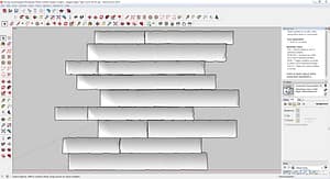 Paving-Stones-Squares-Rectangles-Planks-Varied-Heights-Lengths -Jagged-Edges-Tight-Joints-3D-#1