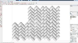 Cobbles-Herringbone-Pattern-Narrow-Side-Up-3D-#7