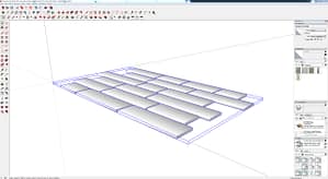 Paving-Stones-Squares-Rectangles-Dimensional-Planks-18-inch-wide-random-lengths-30-to-72-inches-3D-#3