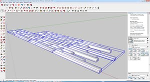 Paving Stones Squares Rectangles Planks Varied Heights Lengths -Sawn-Edges-Split-Ends-#5