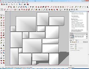 Veneer-Dimensional-Squares-Rectangles-3D-#1