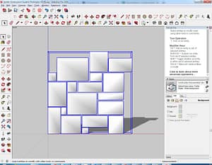 Veneer-Dimensional-Squares-Rectangles-3D-#3