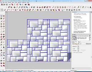 Veneer-Dimensional-Squares-Rectangles-3D-#5