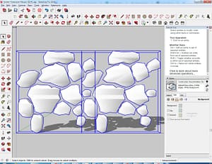 Veneer-Fieldstone-Mosaic-3D-#4