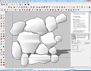 Veneer-Quarried-Snapped-Mosaic-Tight-Joints-3D-#1