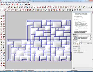 Wallstone-Dimensional-Squares-Rectangles-3D-#5