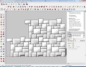 Wallstone-Dimensional-Squares-Rectangles-3D-#6