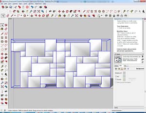 Wallstone-Dimensional-Squares-Rectangles-Tight-Joints-3D-#4