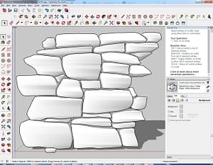 Wallstone-Fieldstone-Flat-and-Blocky-3D-#1