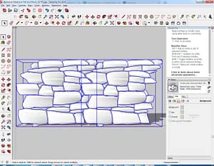 Wallstone-Fieldstone-Flat-and-Blocky-3D-#4