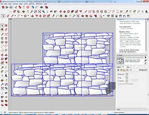 Wallstone-Fieldstone-Flat-and-Blocky-3D-#5