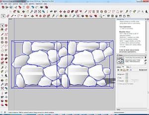 Wallstone-Quarried-Snapped-Mosaic-Tight-Joints-3D-#4