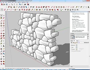 Wallstone-Quarried-Snapped-Mosaic-Tight-Joints-3D-#7