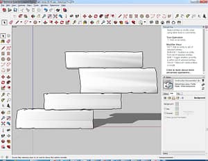 Wallstone-Quarried-Snapped-Planks-Tight-Joints-3D-#1