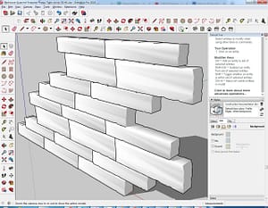 Wallstone-Quarried-Snapped-Planks-Tight-Joints-3D-#7