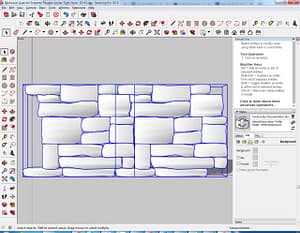 Wallstone-Quarried-Snapped-Random-Ashlar-Tight-Joints-3D-#4