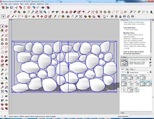 Wallstone-Rounds-Mixed-Small-3D-#4