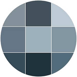 Blues natural stone color theme