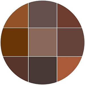 Browns natural stone color theme