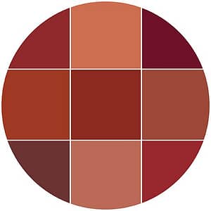 Reds natural stone color theme