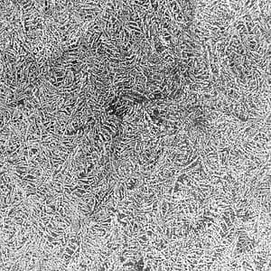 Frost Flower natural stone surface finish example in grayscale