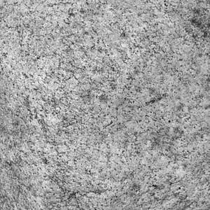 Natural stone surface finish example in grayscale